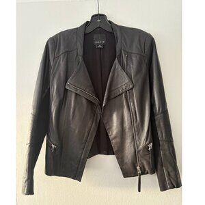 Trouve Leather Moto Jacket